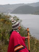 Shairy Quimbo, Meister Schamane (Linie Weisser Condor) aus Ecuador